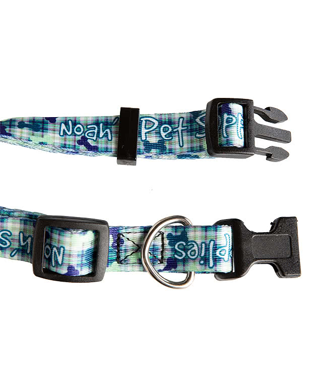 Full Color Adjustable Pet Collar, 3/4" Wide