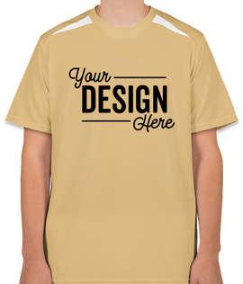 High Five Contrast Performance Jersey - Color: Vegas Gold / White