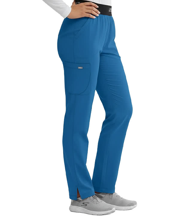 Skechers by Barco Women’s Breeze Recycled 3-Pocket Elastic Waist Scrub Pant