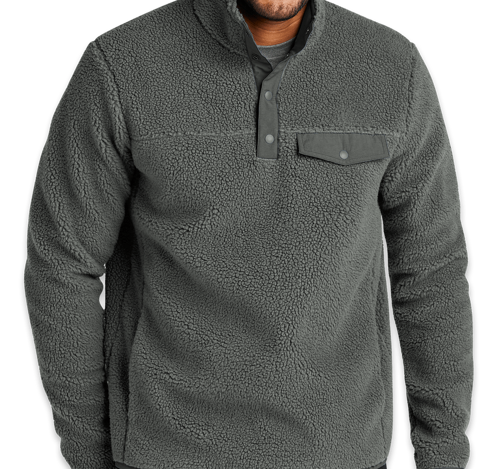 Port Authority Camp Fleece Snap Pullover-default