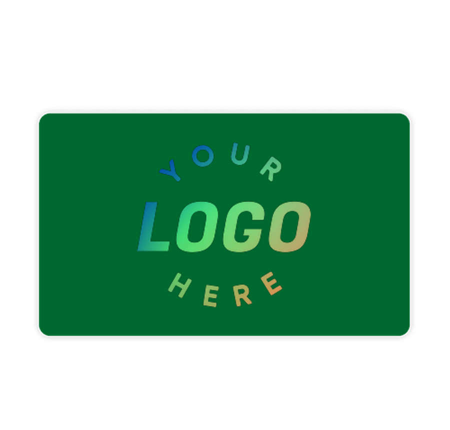 Full Color 5" x 3" Rectangle Roll Labels (Roll of 500) in Kelly Green