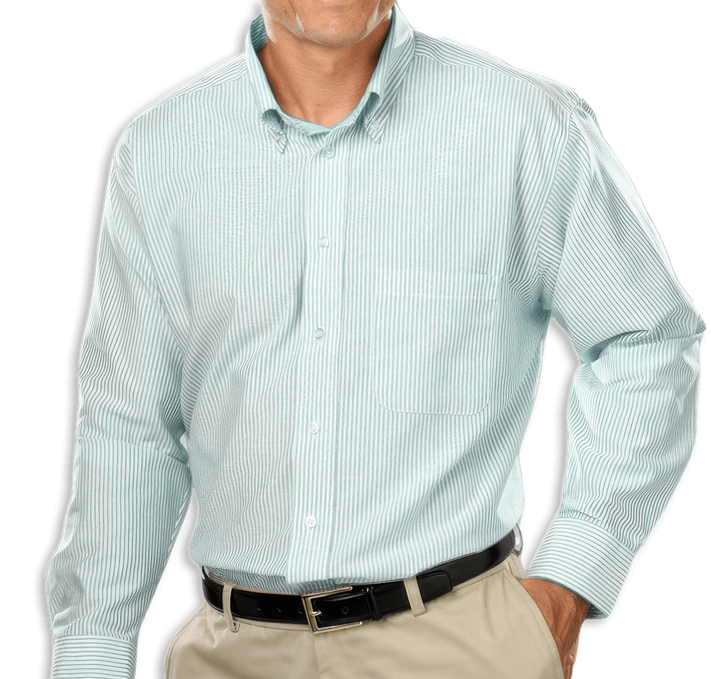 Blue Generation Oxford Dress Shirt-default