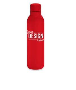 17 oz. Thor Matte Copper Vacuum Insulated Water Bottle - Color: Red