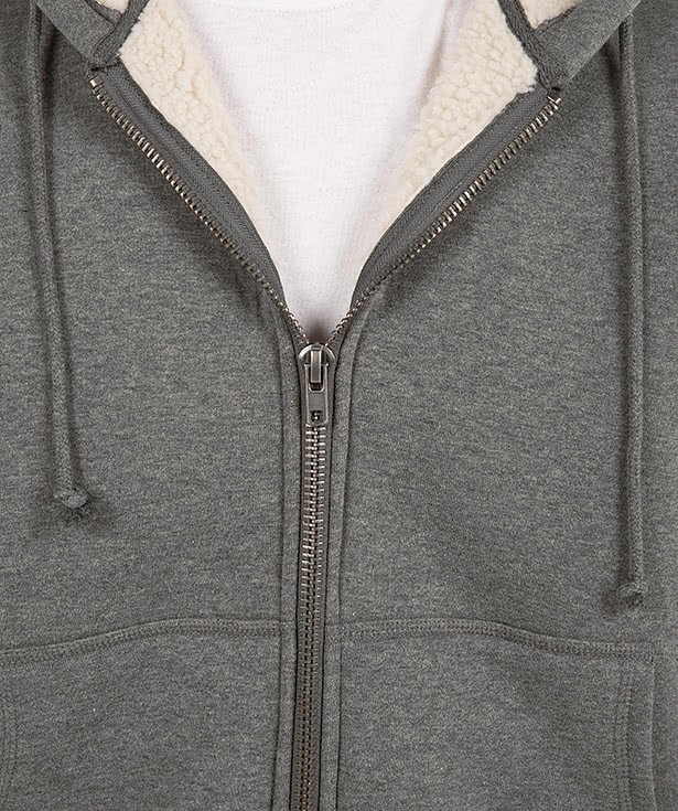 CornerStone DWR Heavyweight Sherpa-Lined Zip Hoodie