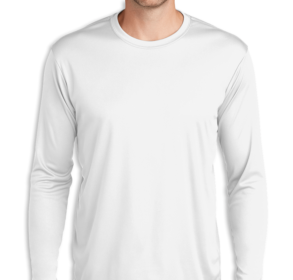 Port & Company UPF 50 Long Sleeve Performance Shirt-default