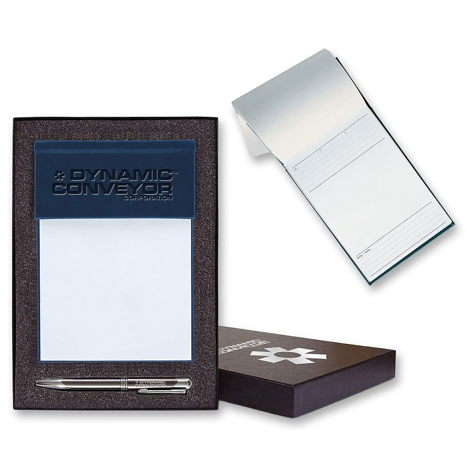Castelli Debossed Tucson Medio Cube Notepad Gift Set