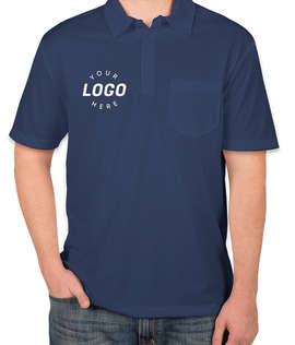 Port Authority Silk Touch Performance Pocket Polo