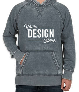 J. America Acid Wash Pullover Hoodie - Color: Vintage Navy