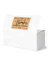 Full Color 4" x 6" Brown Kraft Paper Rectangle Roll Labels (Roll of 500)