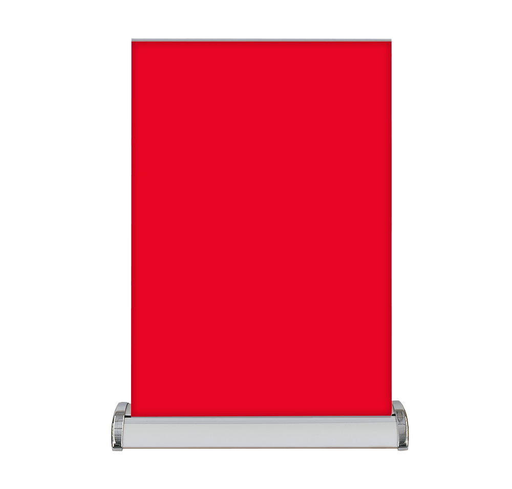 Full Color 13" x 17" Retractable Tabletop Banner-default