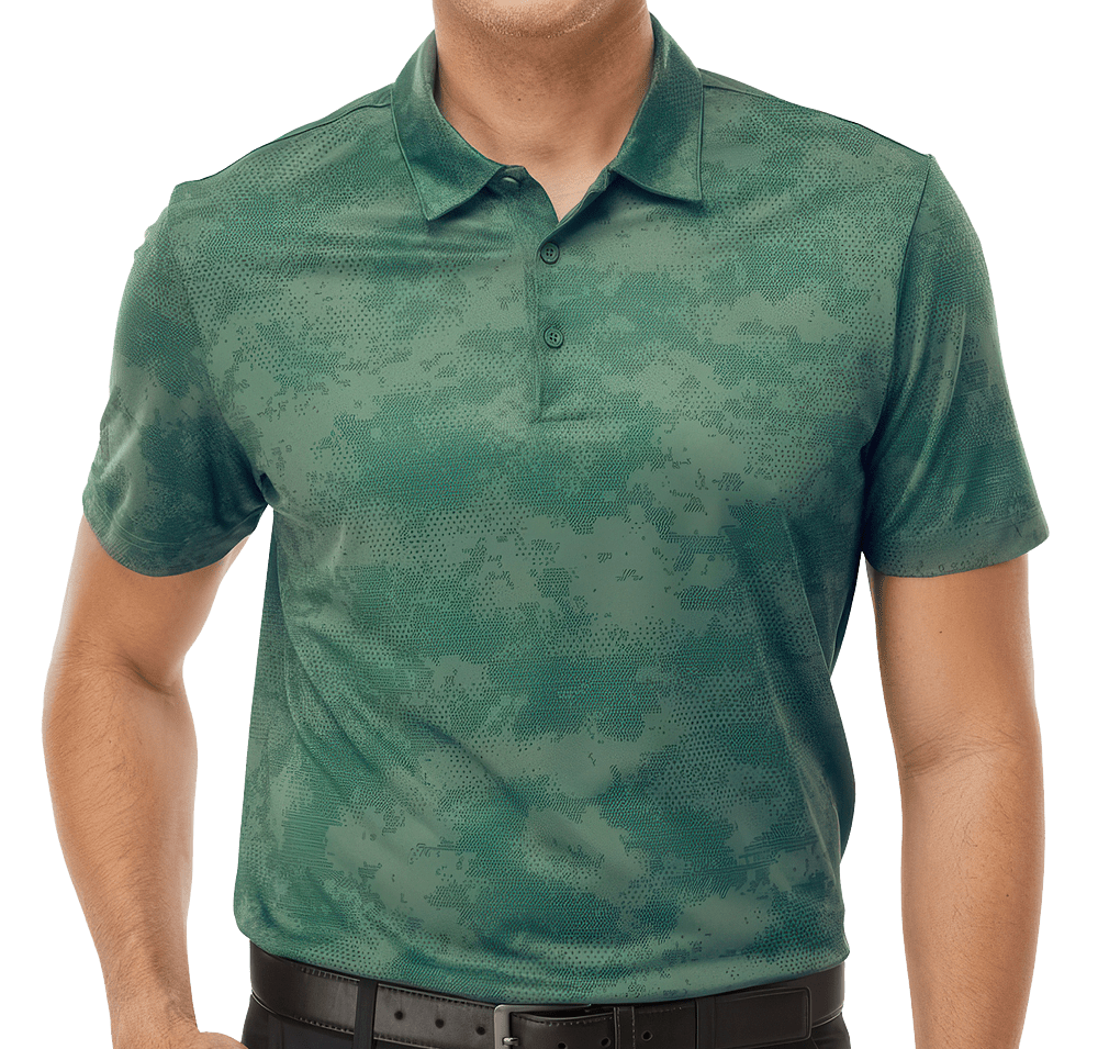 Adidas All Over Camo Recycled Performance Polo-default