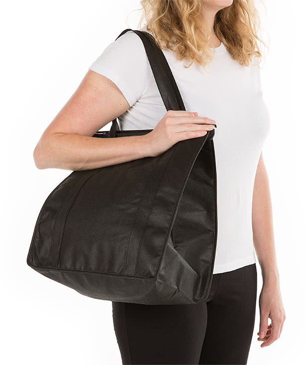 Hercules Zippered Insulated Grocery Tote Bag