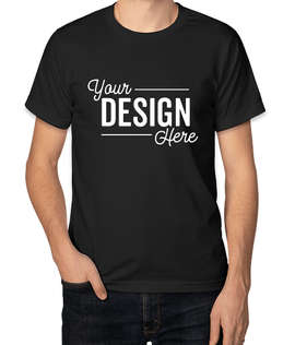 Bayside USA-Made Jersey T-shirt - Color: Black