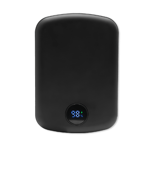 Full Color Mag Max 5,000 mAh Portable Wireless Power Bank in Black