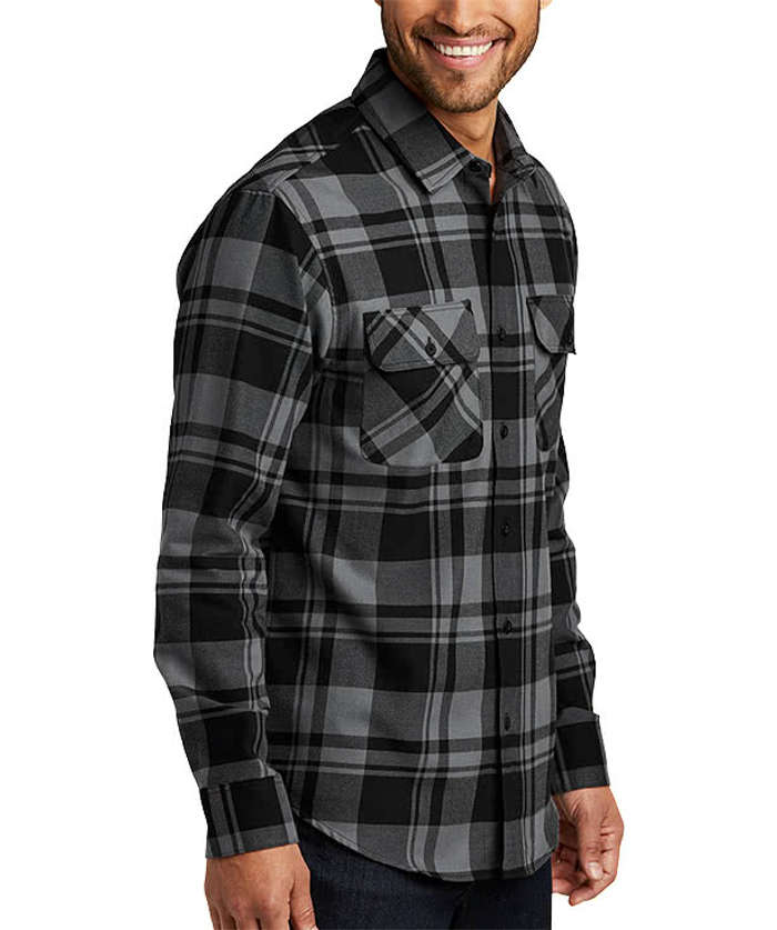Port Authority Plaid Flannel Shirt