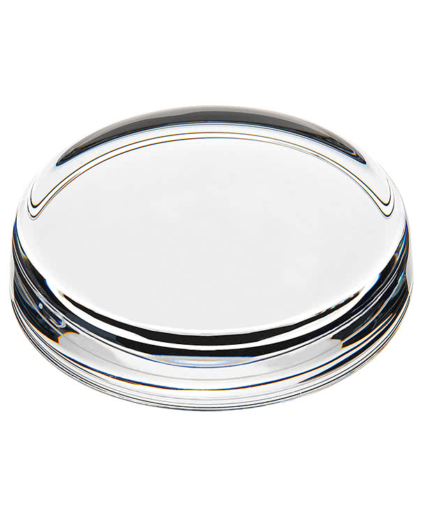Laser Engraved Round Paperweight