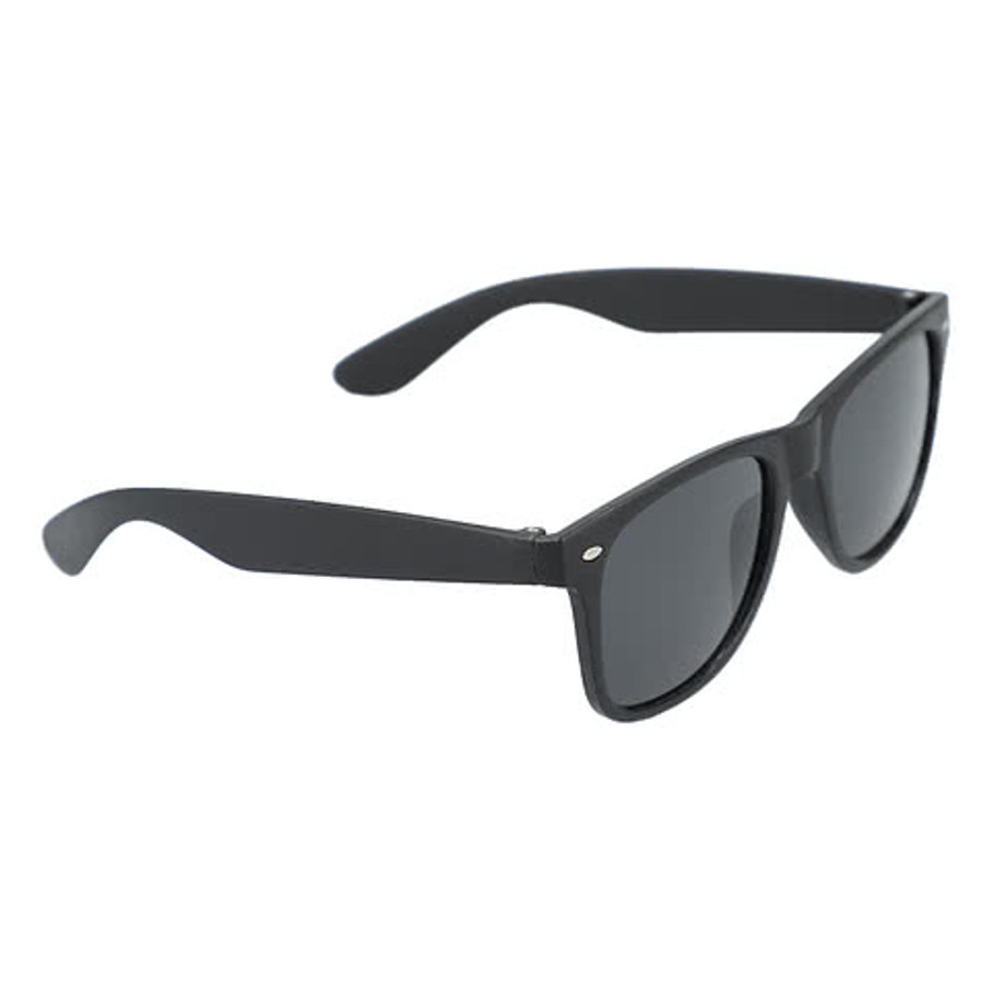 Sun Ray Recycled Sunglasses in Black