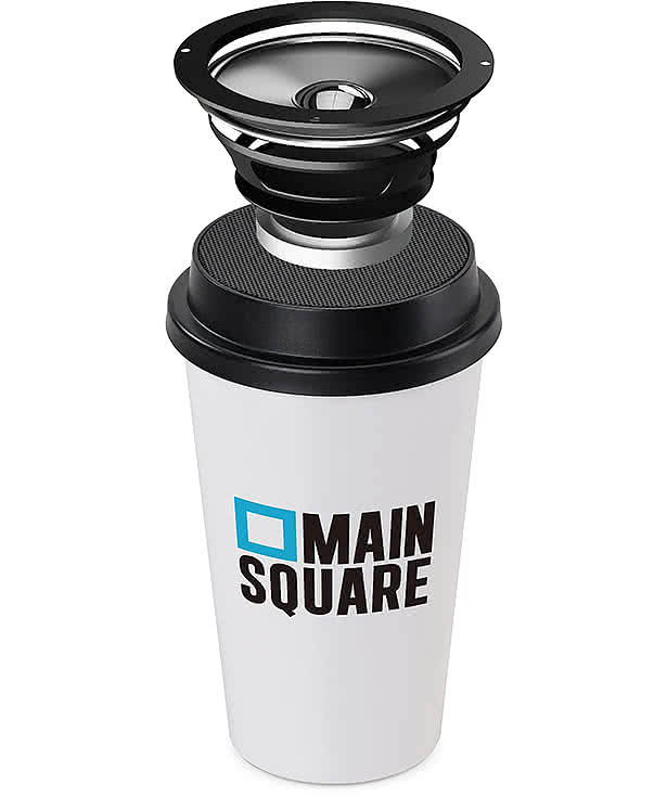 iLive Coffee Cup-Shaped Wireless Bluetooth Speaker