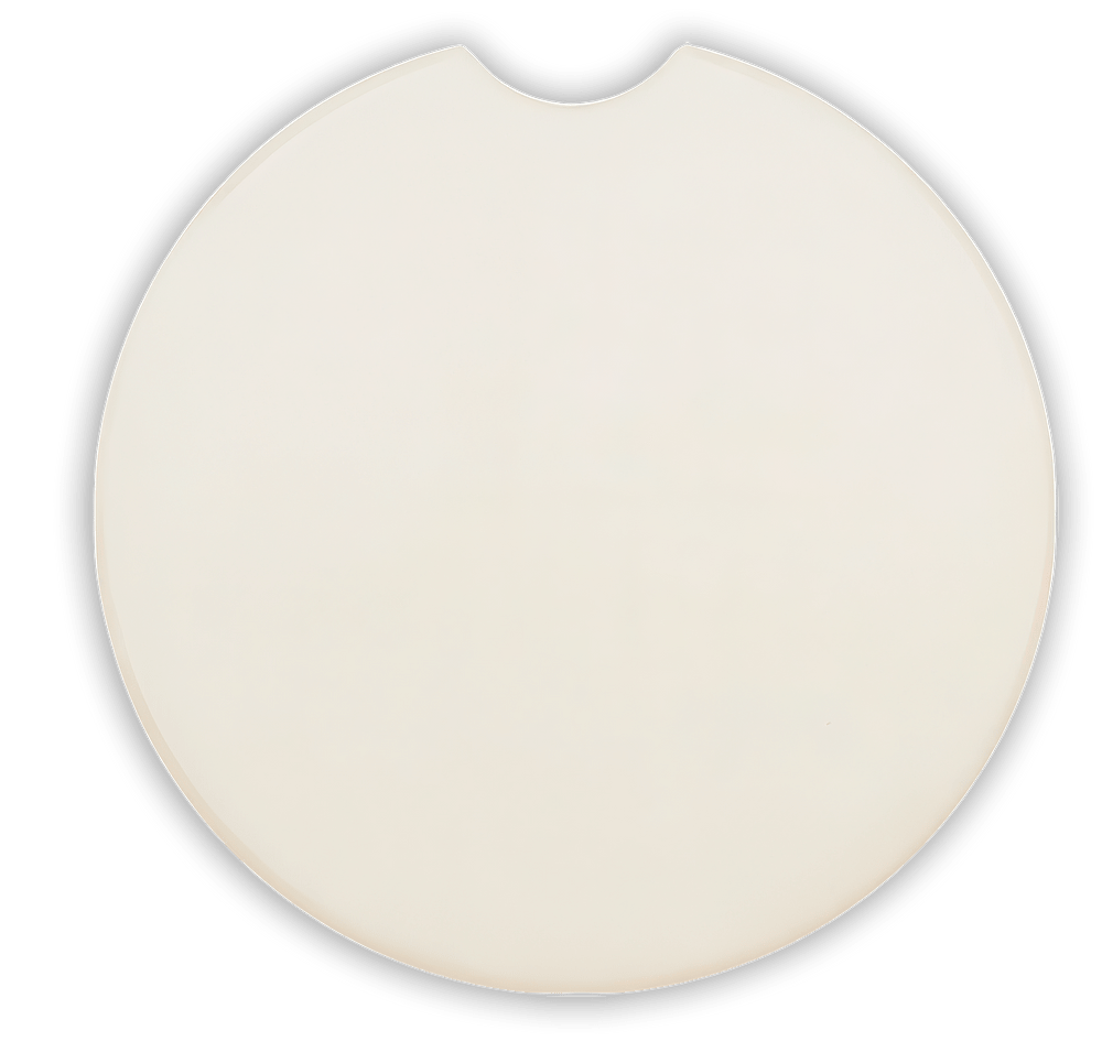 Full Color Round Ceramic Car Coaster-default