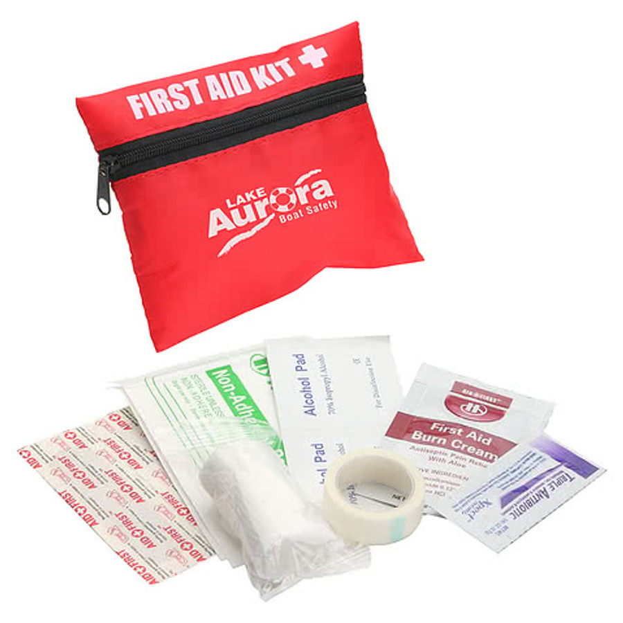 Pocket First Aid Kit in Red
