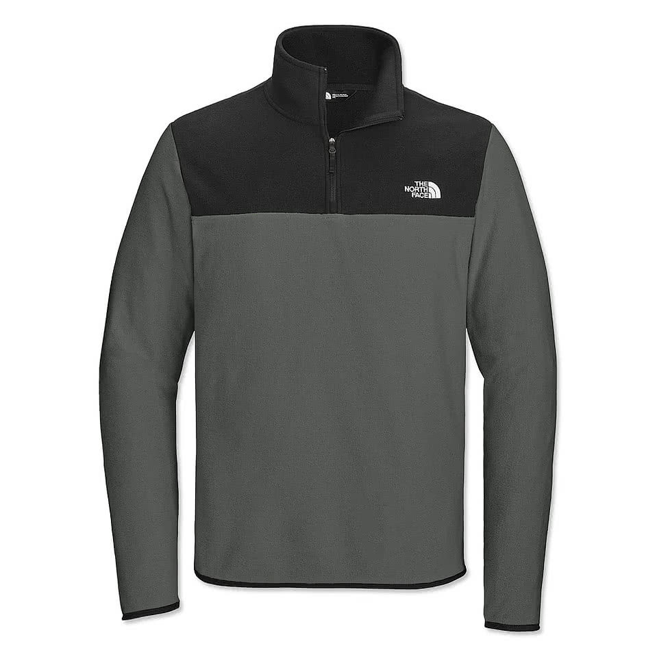 The North Face Glacier Recycled Quarter Zip Fleece Pullover - Printed