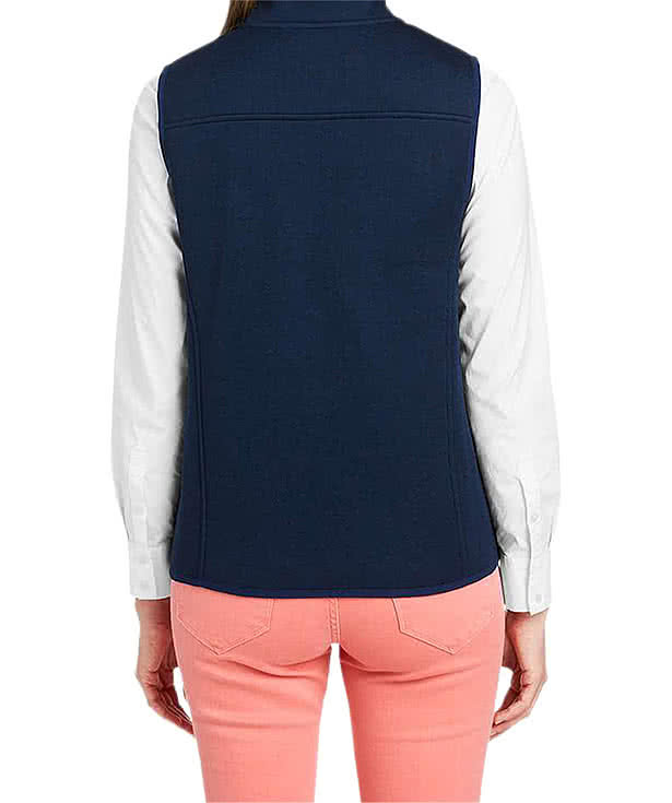 Vineyard Vines Women's Mountain Sweater Fleece Vest