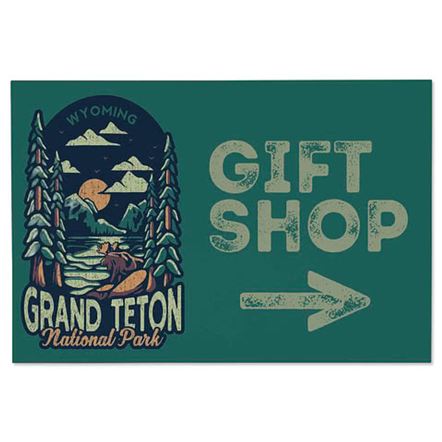 Full Color 8" x 12" Wood Wall Print in White