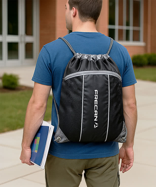 Leader Drawstring Bag
