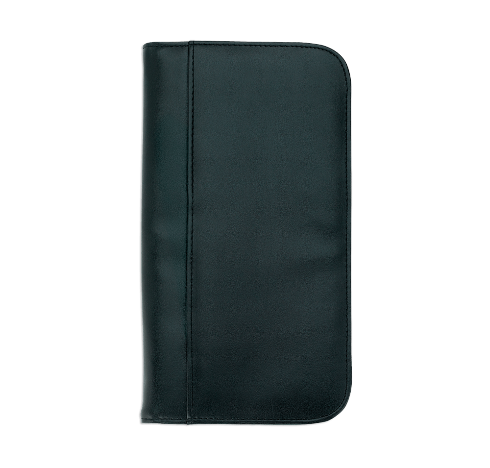 Debossed Travel Zippered Wallet-default