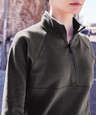 New Era Women's STS Midweight Half Zip Sweatshirt