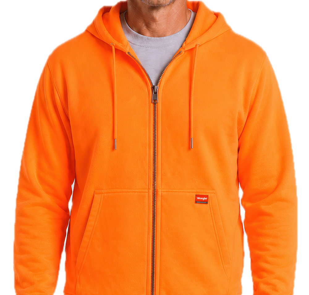 Wrangler Workwear Zip Hoodie - Embroidered-default