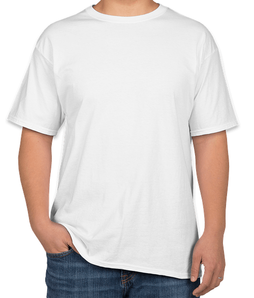 Hanes ComfortSoft T-Shirt-Sand-M