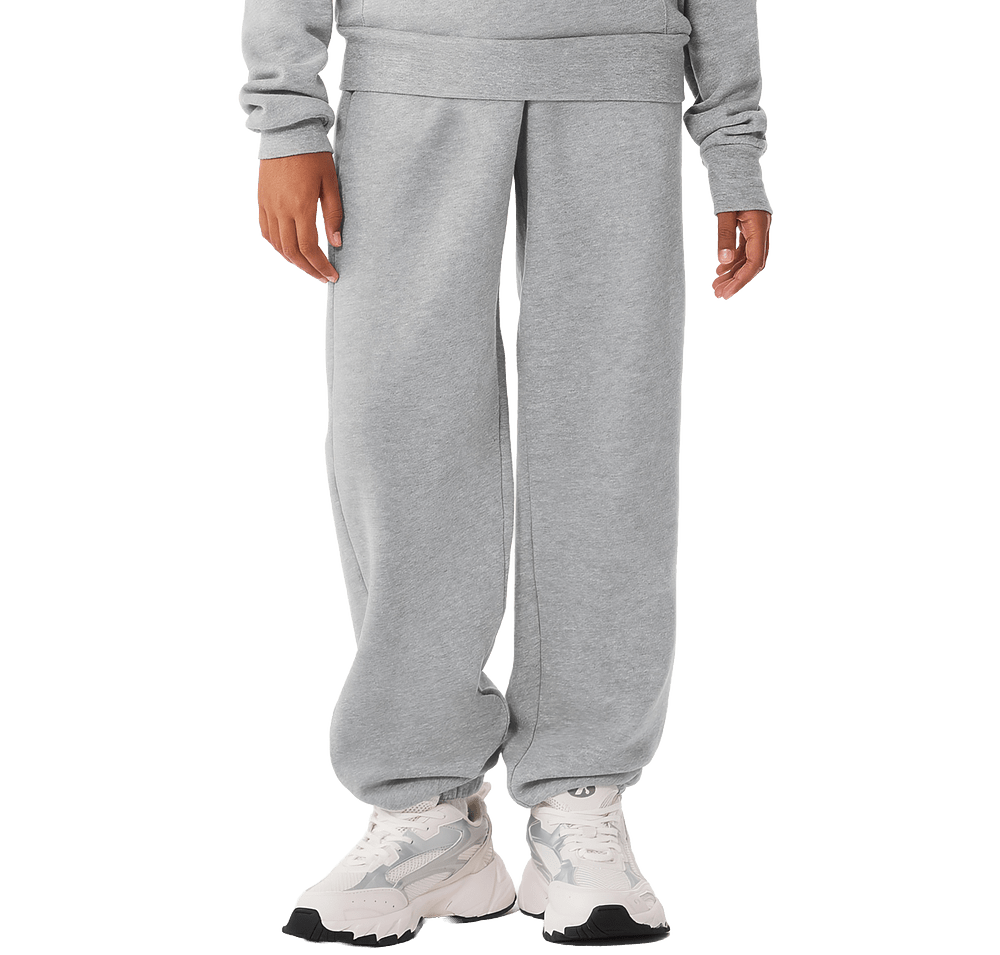 Bella + Canvas Youth Sponge Fleece Closed Bottom Sweatpants-default