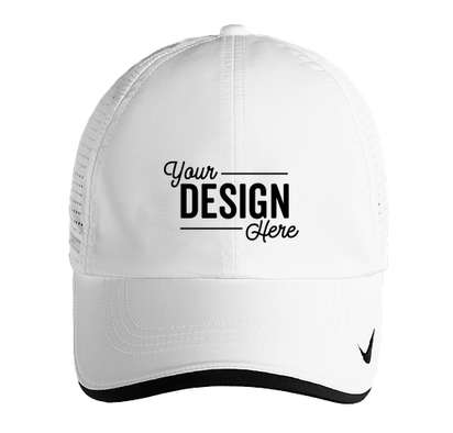 Nike Dri-FIT Swoosh Perforated Hat - White