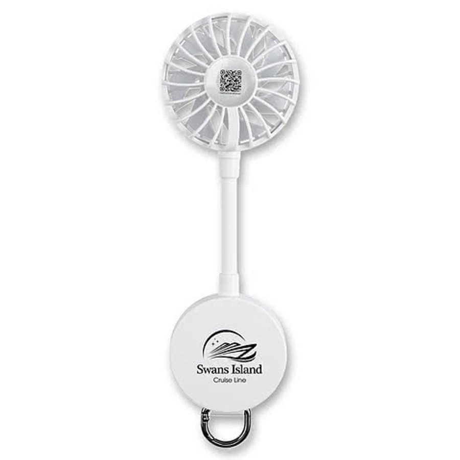 Rechargeable Magnetic Phone Fan in BLACK