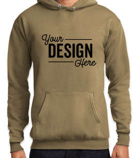 Port & Company Core Pullover Hoodie - Color: Coyote Brown