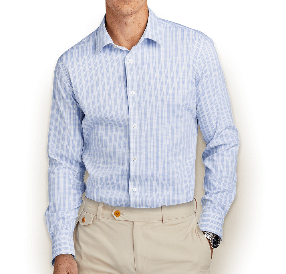 Brooks Brothers Tech Stretch Patterned Dress Shirt-default