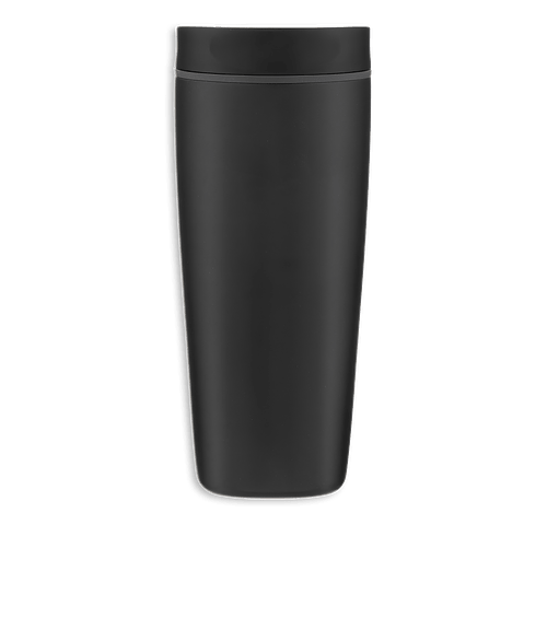 Owala Laser Engraved 20 oz. SmoothSip Slider Stainless Steel Insulated Tumbler in Very Very Dark