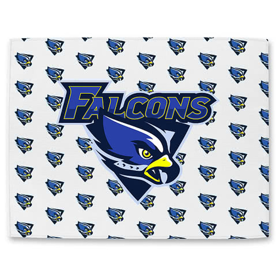 Spirited Microfiber Rally Towel in WHITE