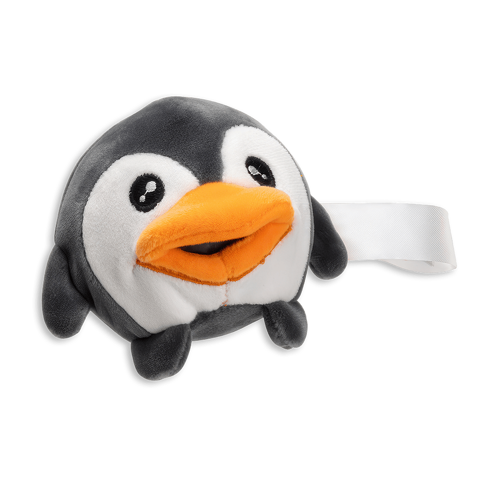 Stress Busters Penguin Plush Gel Stress Reliever-default