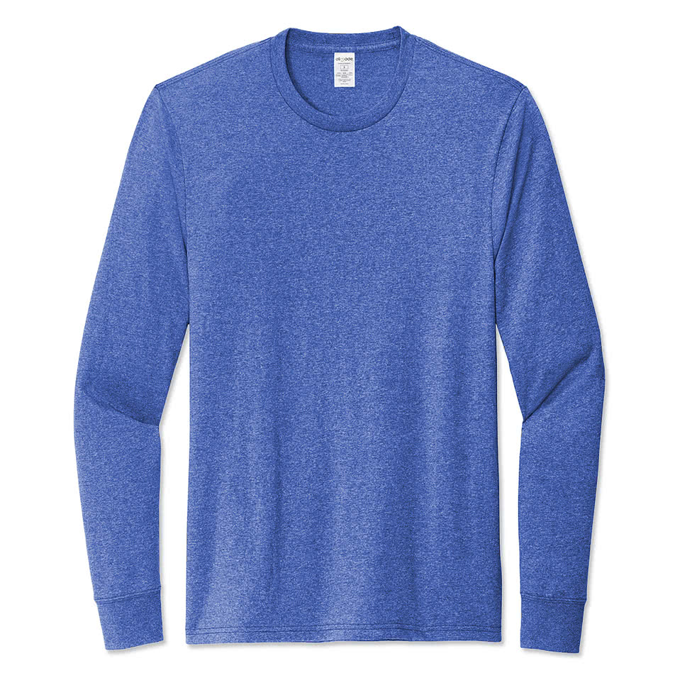 Allmade Recycled Blend Crewneck Long Sleeve T-shirt