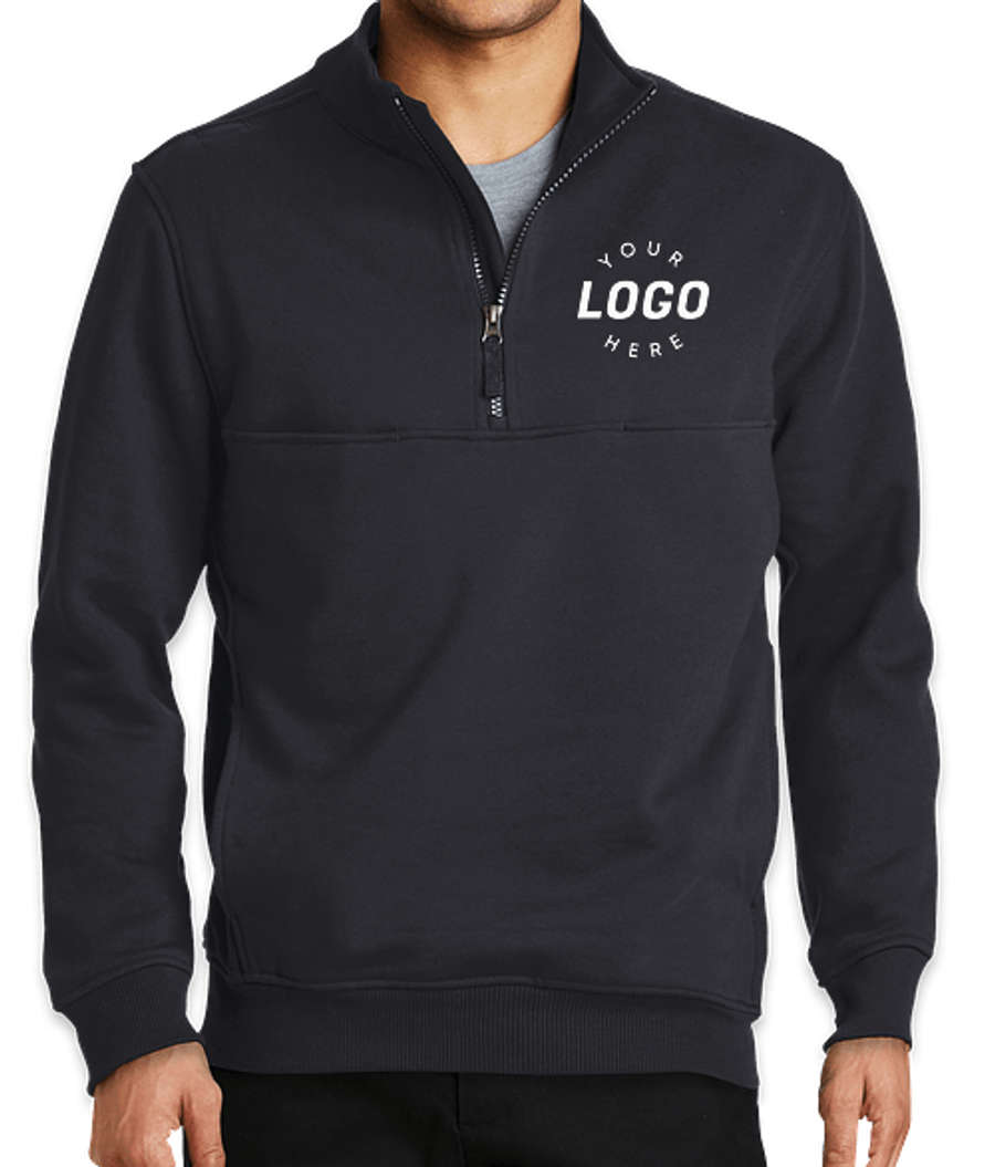CornerStone Tactical Quarter Zip Job Shirt in Dark Navy