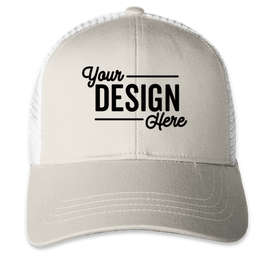 Econscious Organic/Recycled Trucker Hat - Color: Dolphin / White
