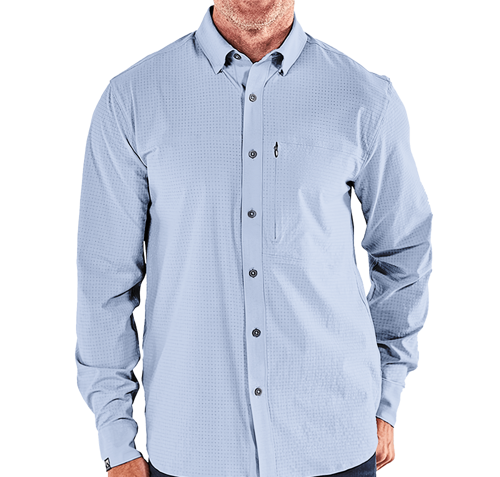 Storm Creek Naturalist Recycled Long Sleeve Woven Shirt - Printed-default