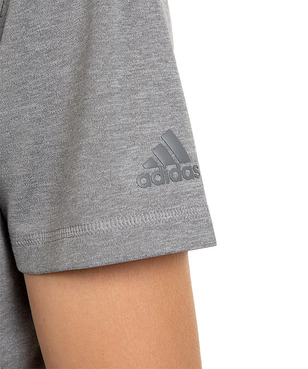 Adidas Heather 100% Recycled UPF 50 Performance Shirt