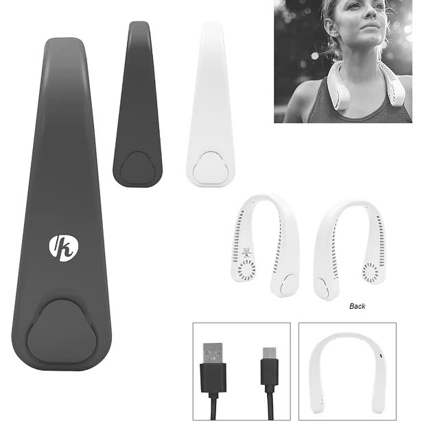Hands-Free Rechargeable Neck Fan 2.0