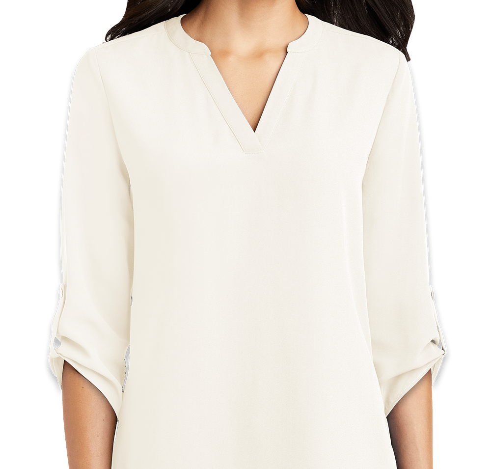 Port Authority Women's 3/4 Sleeve Tunic Blouse-default