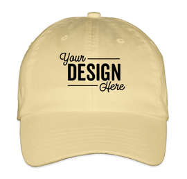 Valucap Bio-Washed Hat - Color: Butter