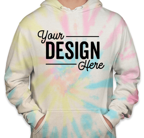 Custom Independent Trading Tie Dye Pullover Hoodie Design Hoodies Online at CustomInk
