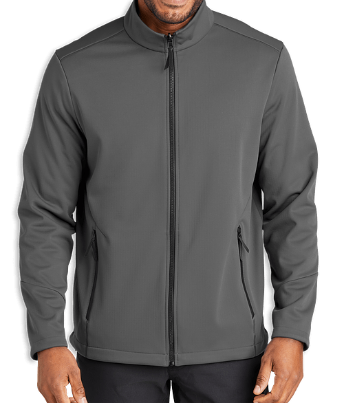Port Authority Collective Tech Soft Shell Jacket - Printed in Graphite
